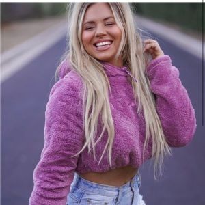 Balance Athletica Croped Sherpa